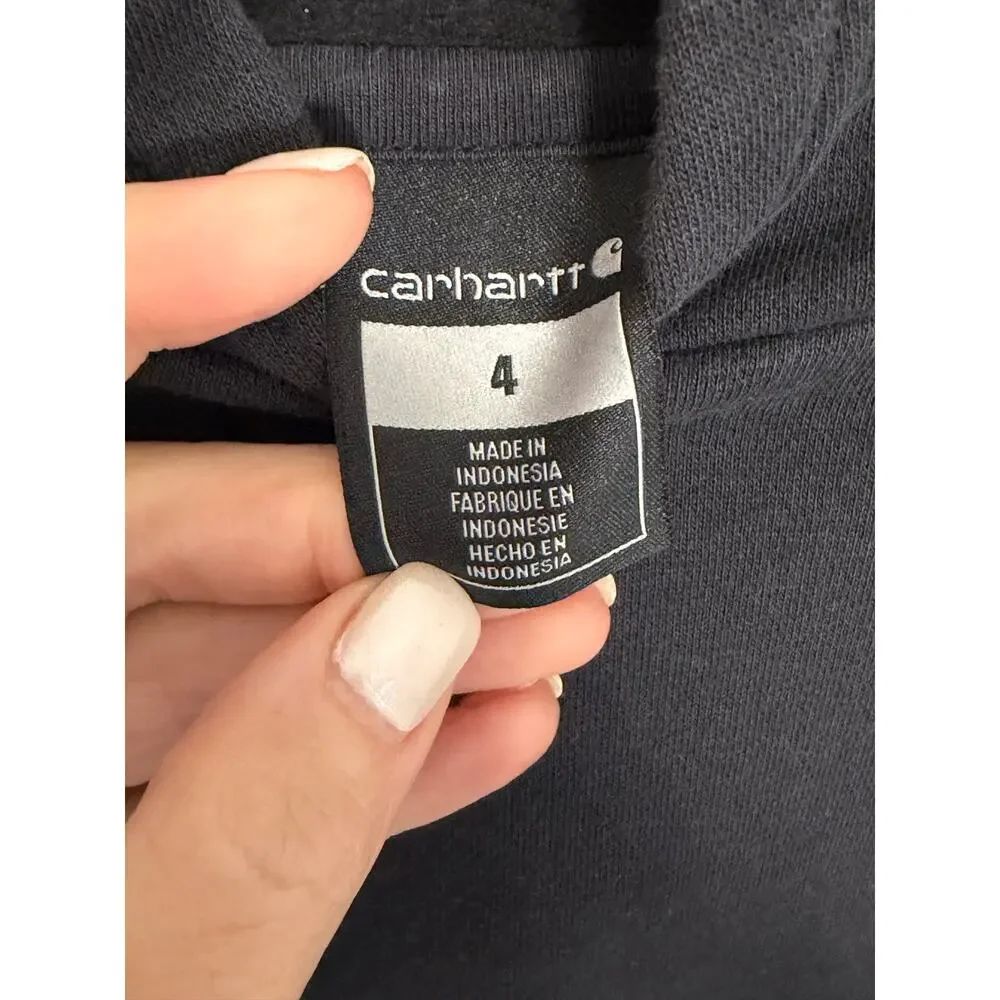 Carhartt‎ Boys Black Hoodie size 4